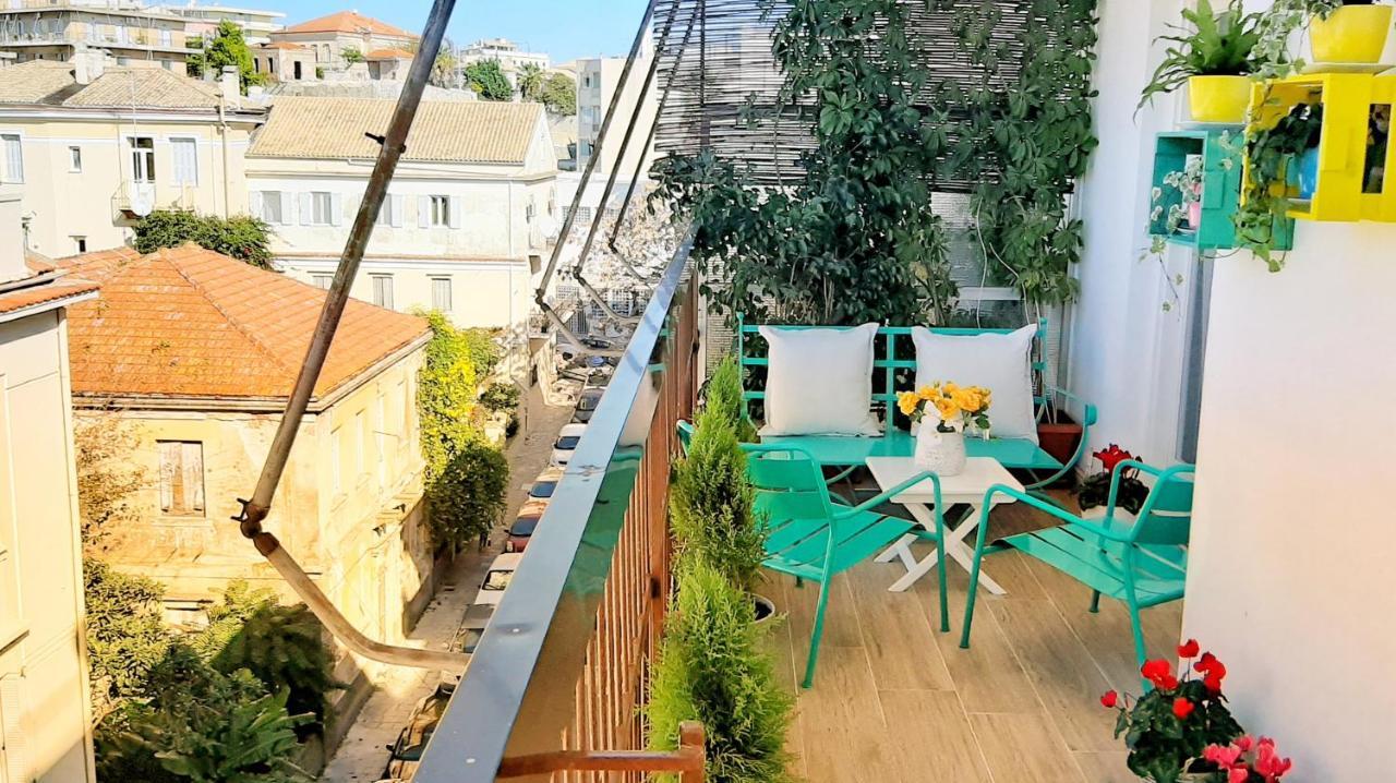 Aay- Best Corfu Town & Sea Apart 2Bedroom Renovated + Lift / Comfy&Design+Wifi Exterior photo